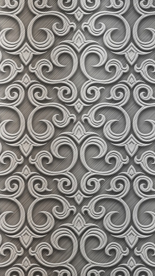 Patterns Wavy Background Texture Metal Silver