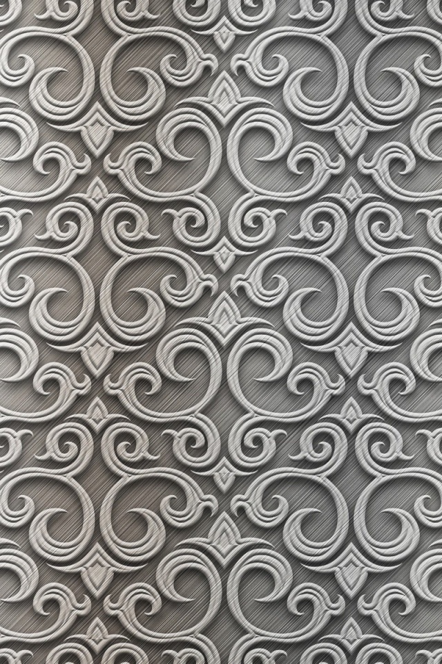 Patterns Wavy Background Texture Metal Silver