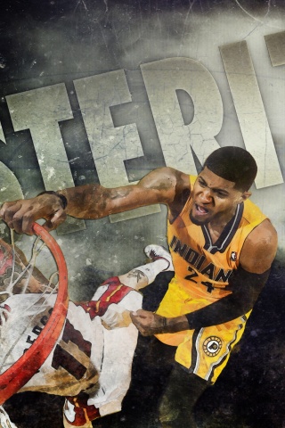 Paul George Dunk Posterized