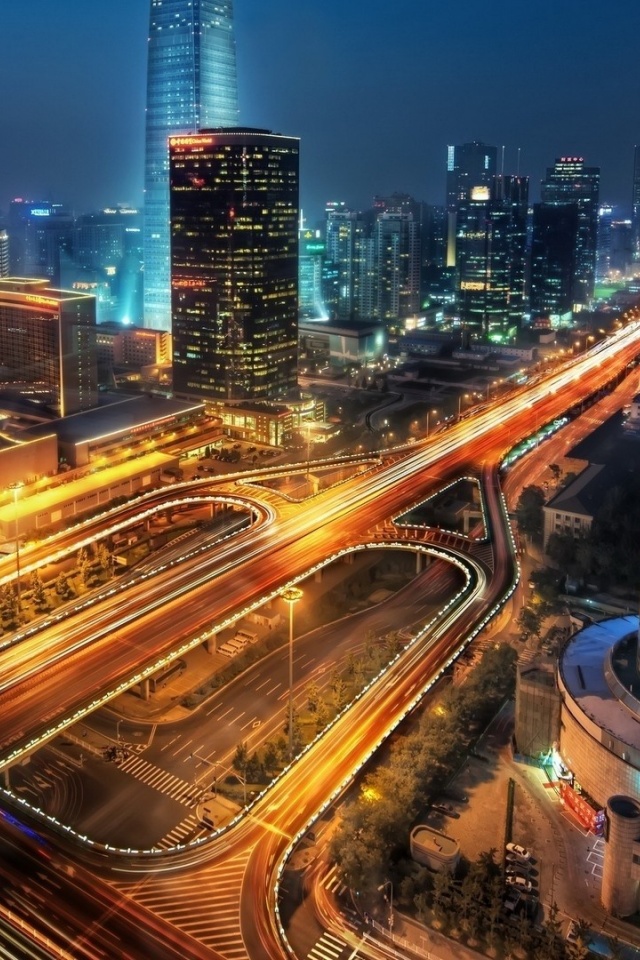 Peking Road Sky Skyscrapers City Landscape