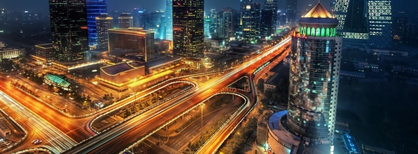 Peking Road Sky Skyscrapers City Landscape