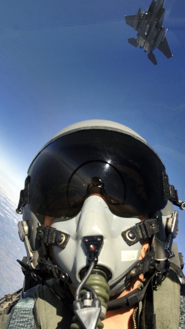 Pilot Cockpit Planes F15 Eagle