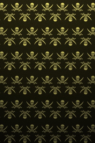 Pirates Texture Swords Skulls Shadow Surface