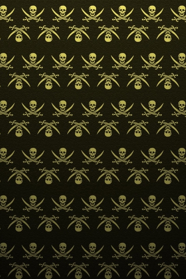 Pirates Texture Swords Skulls Shadow Surface