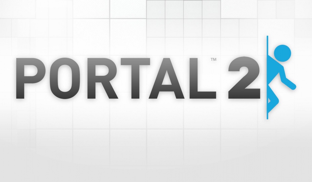 Portal 2 White Computer