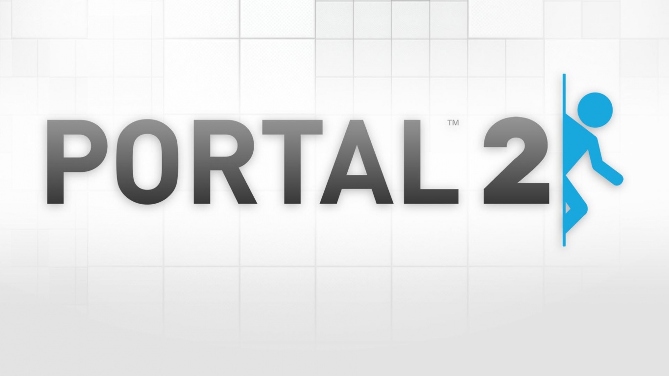 Portal 2 White Computer