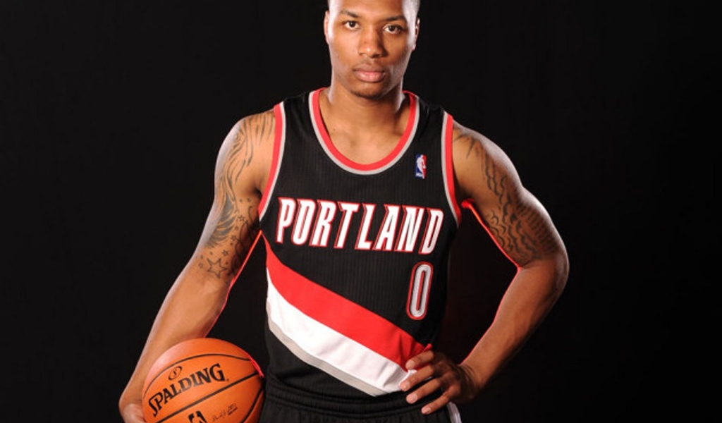 Portland Trail Blazers Nba American Basketball Rookie Damian Lillard