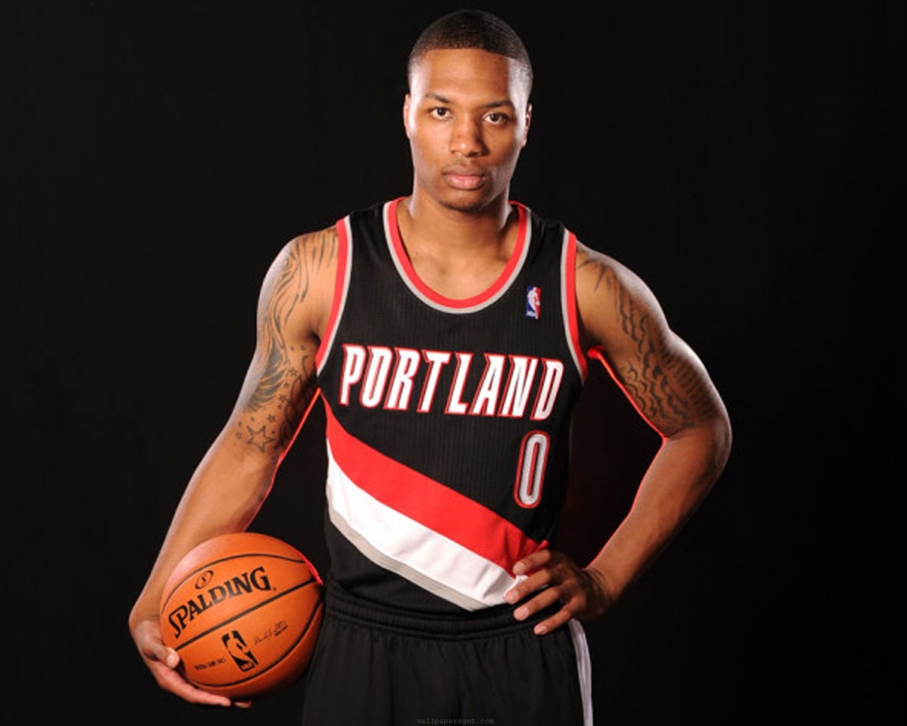 Portland Trail Blazers Nba American Basketball Rookie Damian Lillard