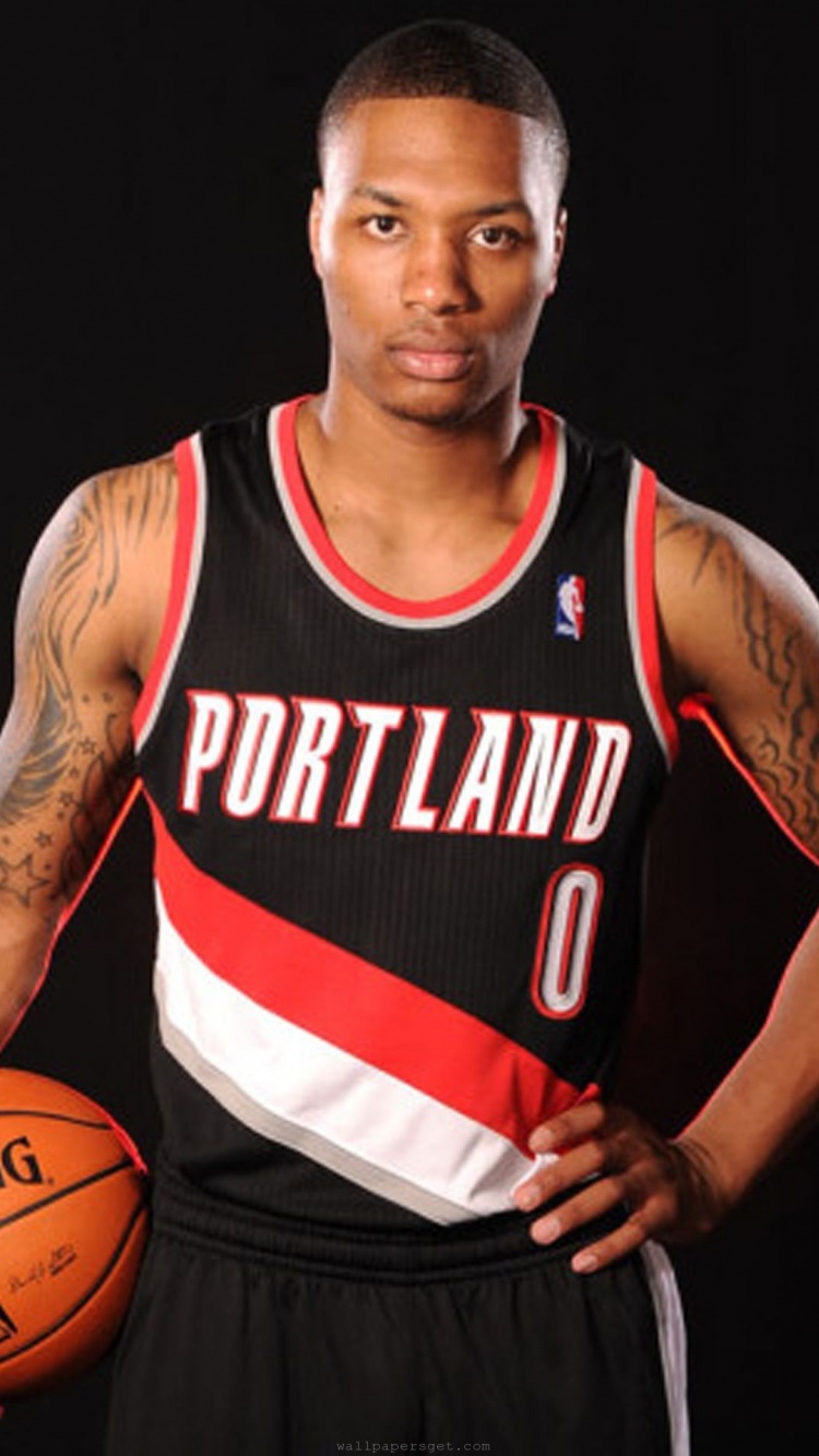 Portland Trail Blazers Nba American Basketball Rookie Damian Lillard