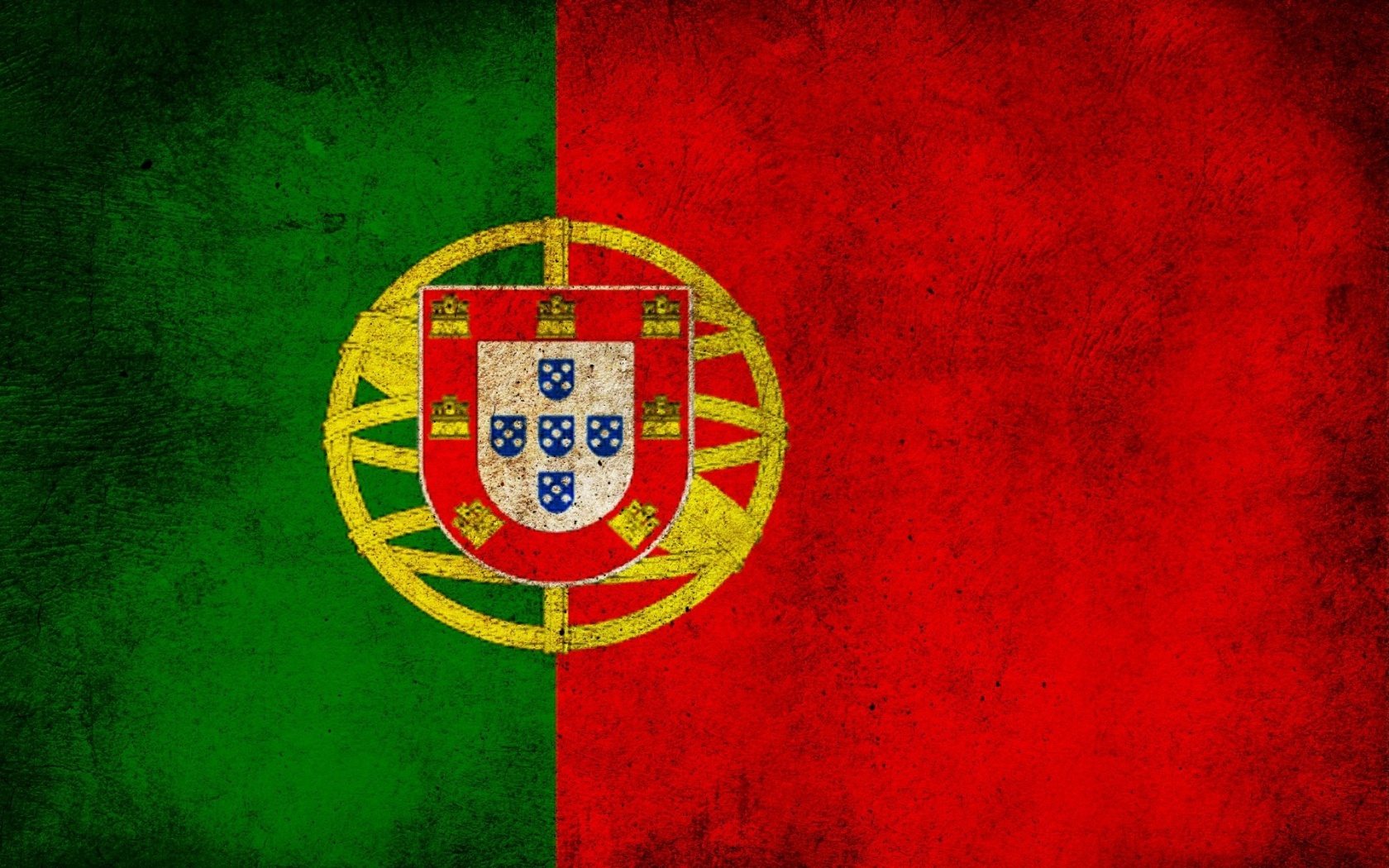 Portugal Flag Stripes Colors Dirt