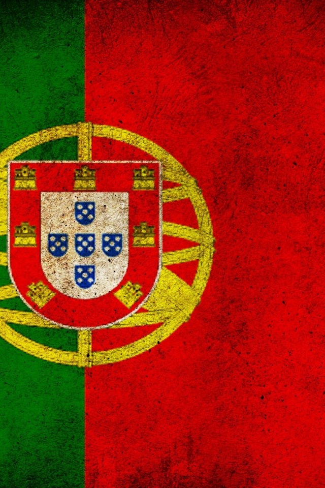 Portugal Flag Stripes Colors Dirt