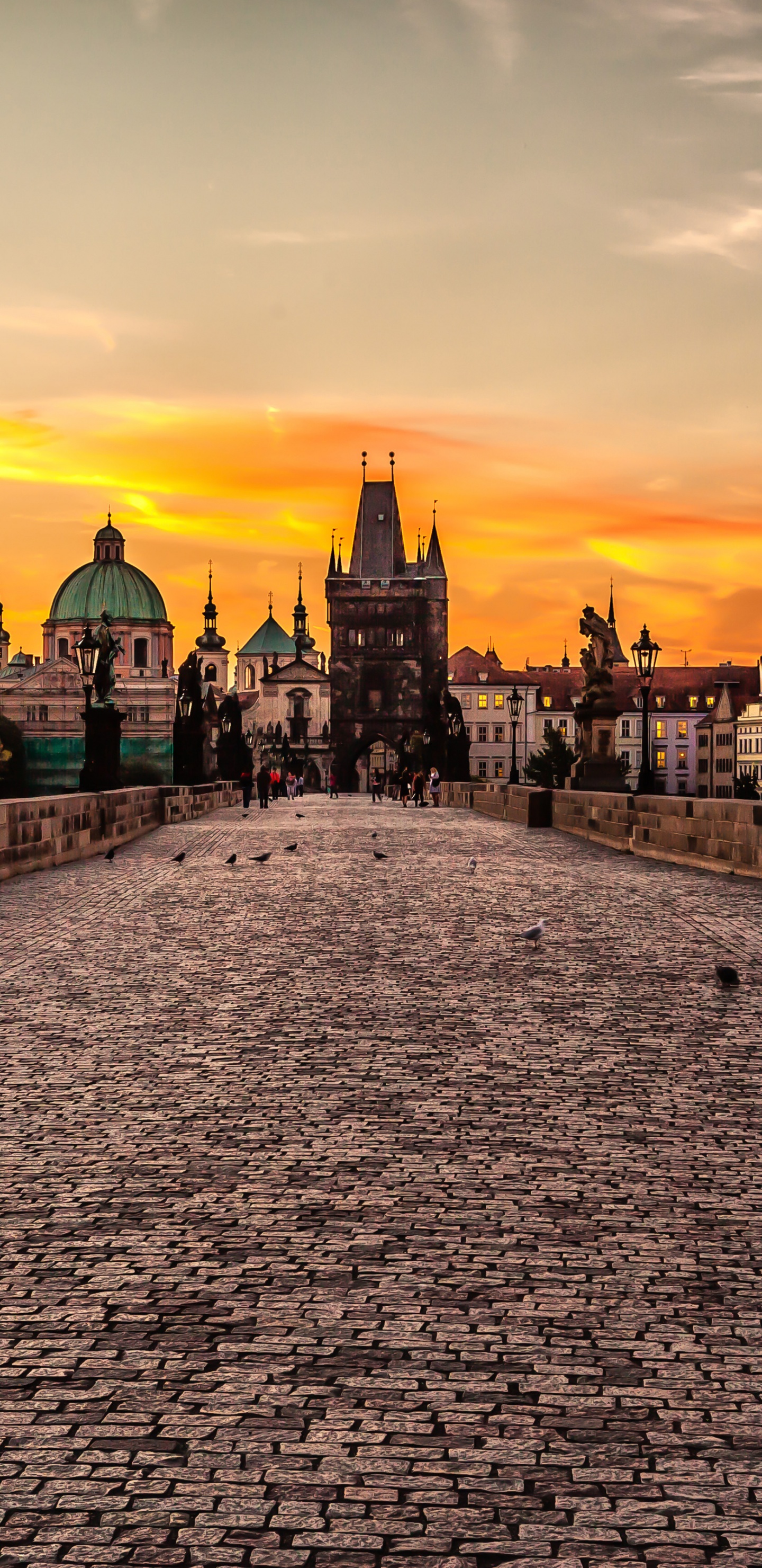 Prague Sunrise - The Charles Bridge