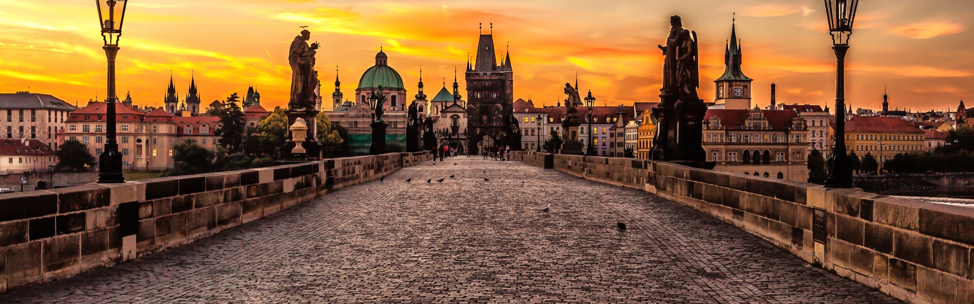 Prague Sunrise - The Charles Bridge