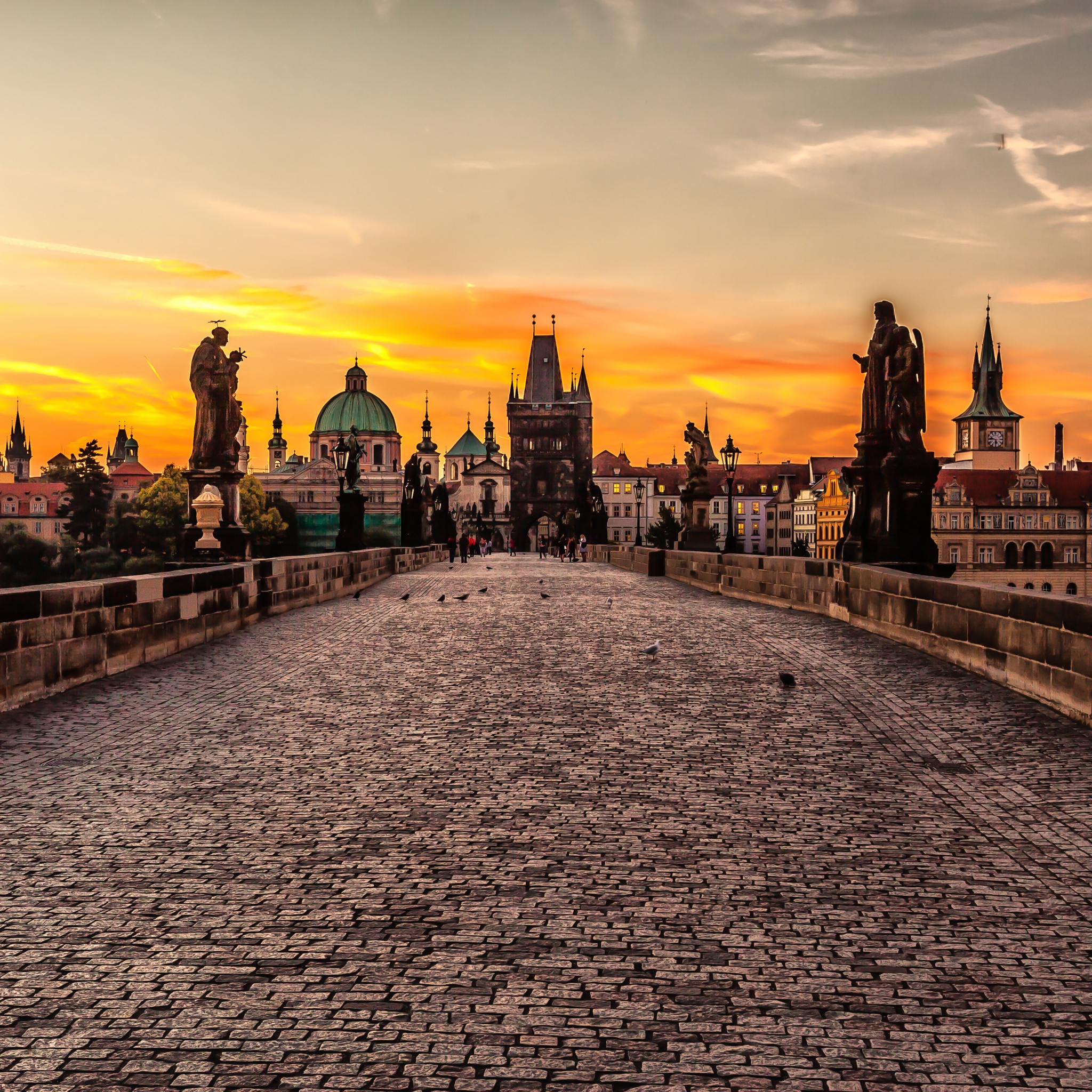 Prague Sunrise - The Charles Bridge