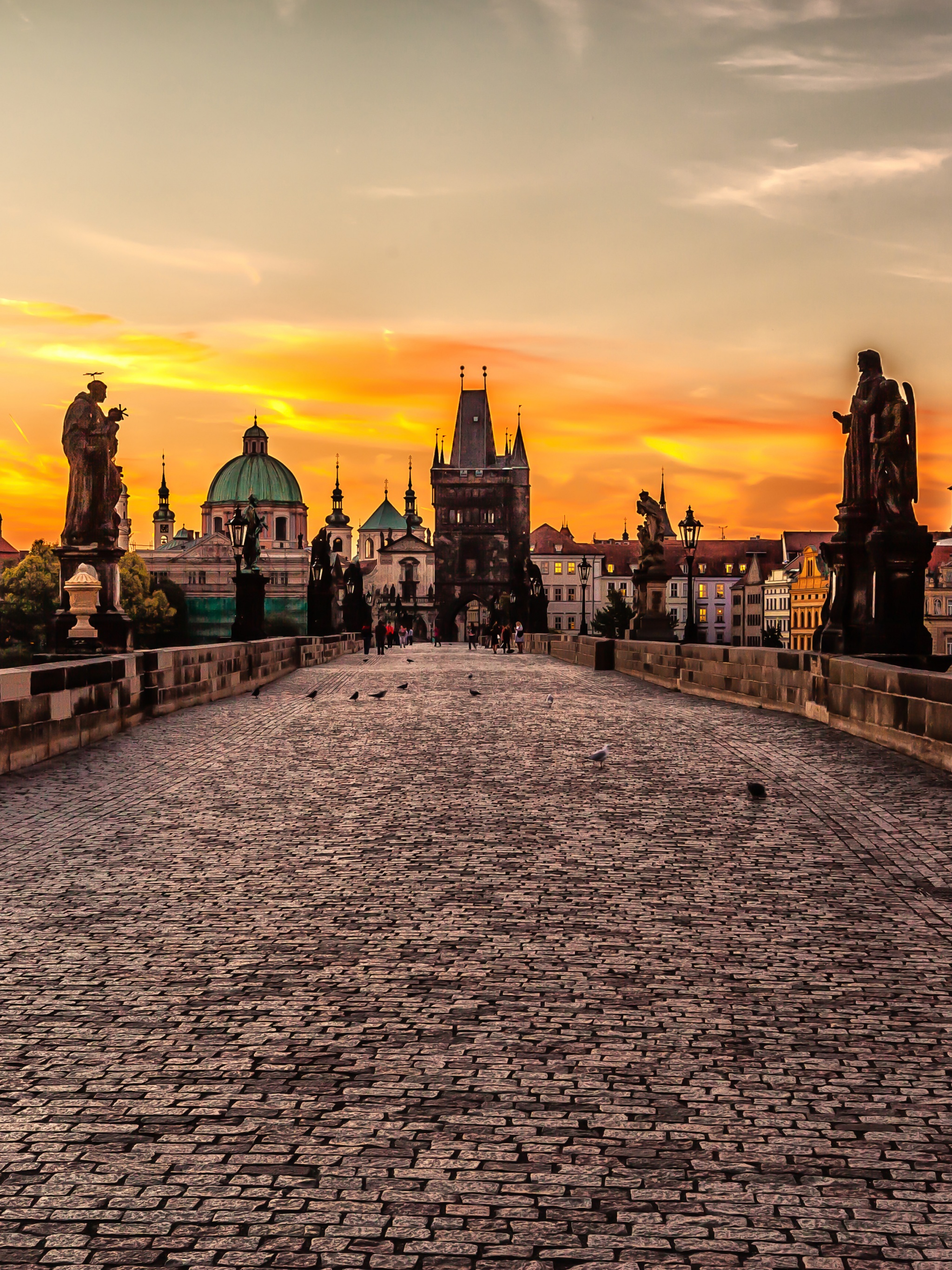 Prague Sunrise - The Charles Bridge