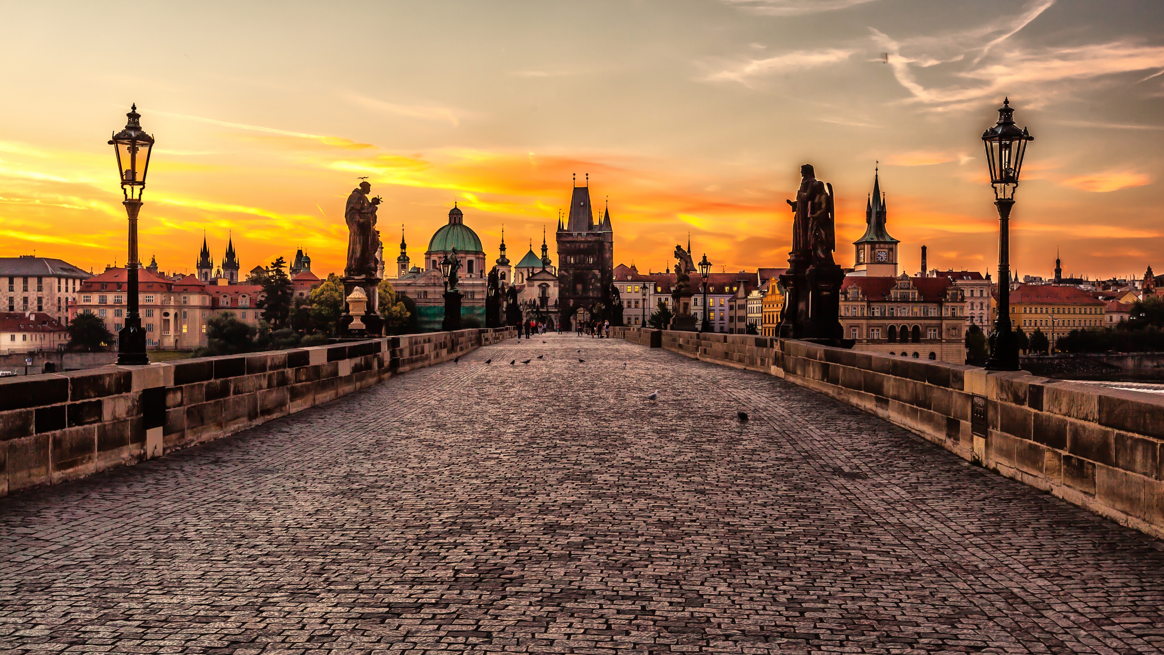 Prague Sunrise - The Charles Bridge