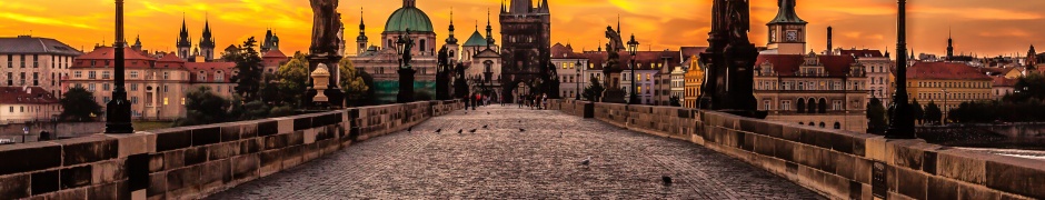 Prague Sunrise - The Charles Bridge