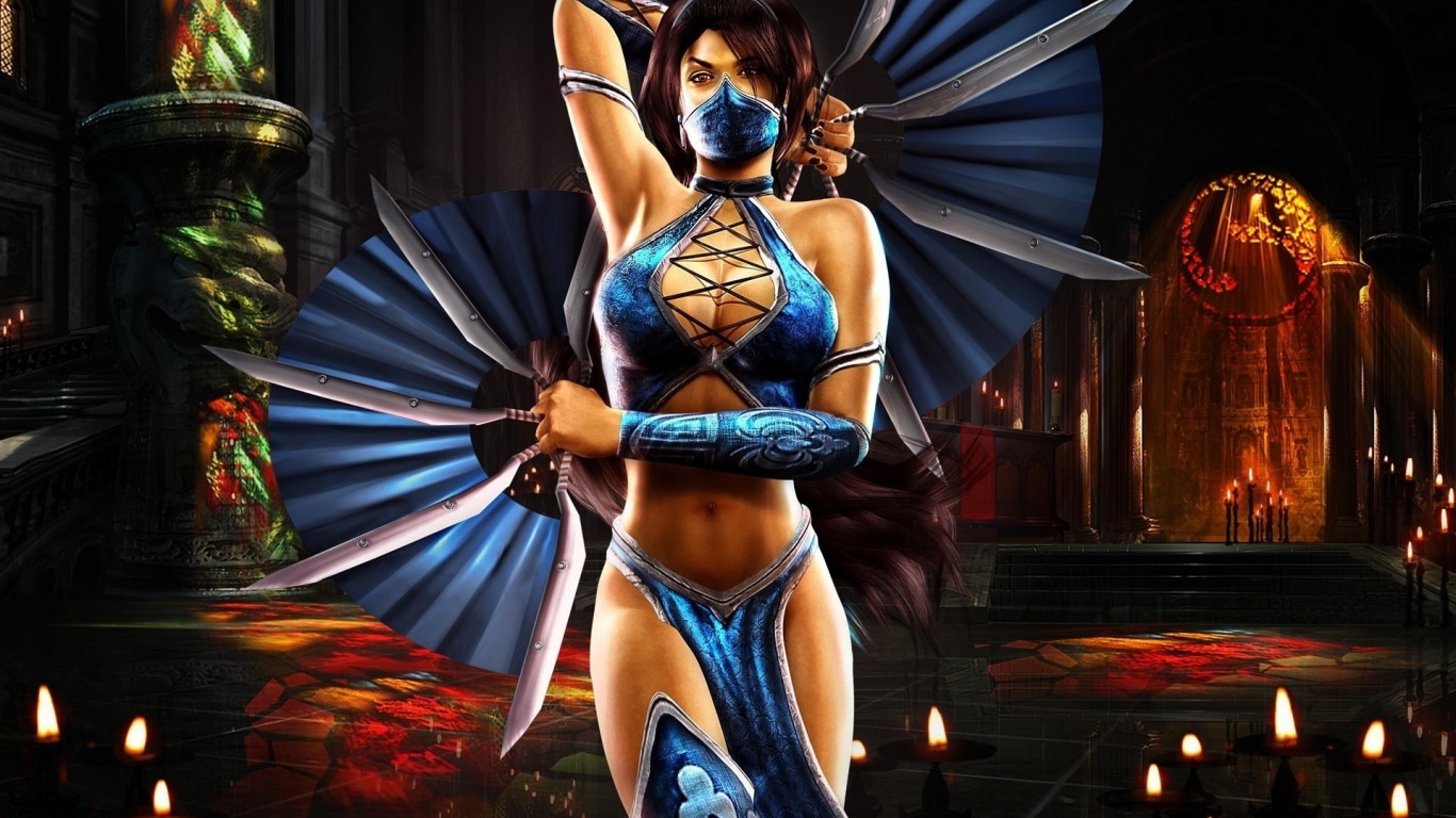 Princess Kitana Sexy Mortal Kombat