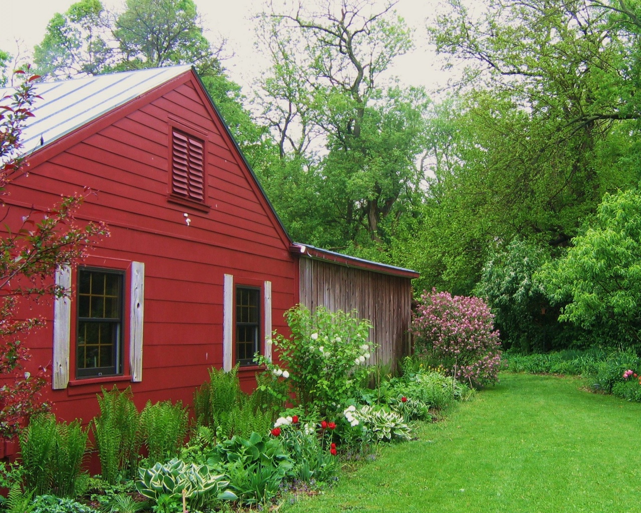 Private Garden In Yellow Springs Ohio