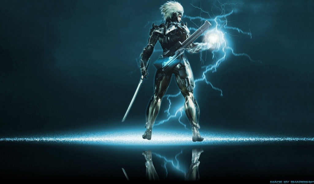 Raiden Blue Lightning Metal Gear Solid