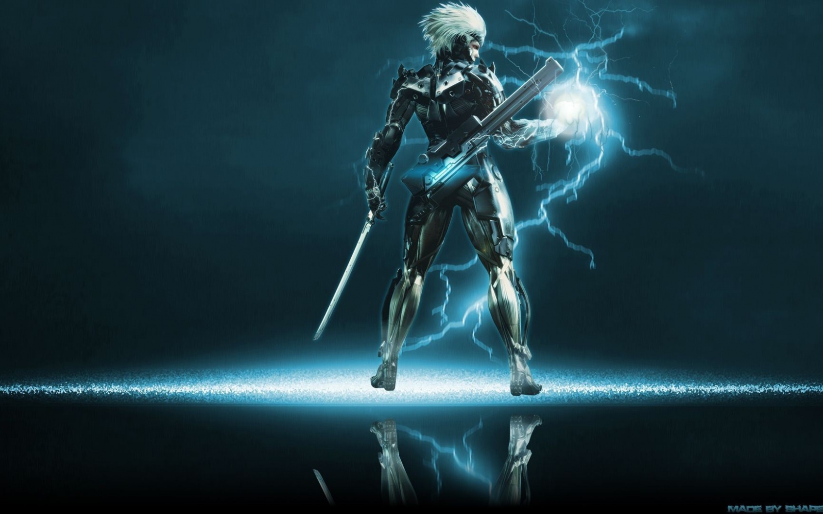 Raiden Blue Lightning Metal Gear Solid