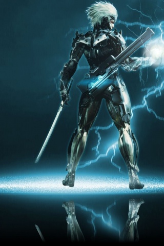 Raiden Blue Lightning Metal Gear Solid