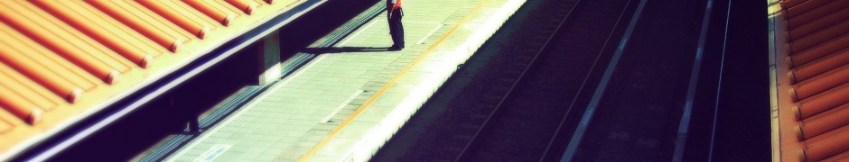 Railroad Platform Roof Man