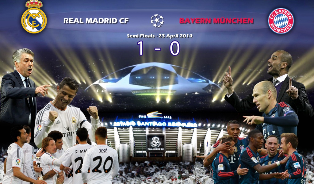 Real Madrid CF Vs FC Bayern Munchen