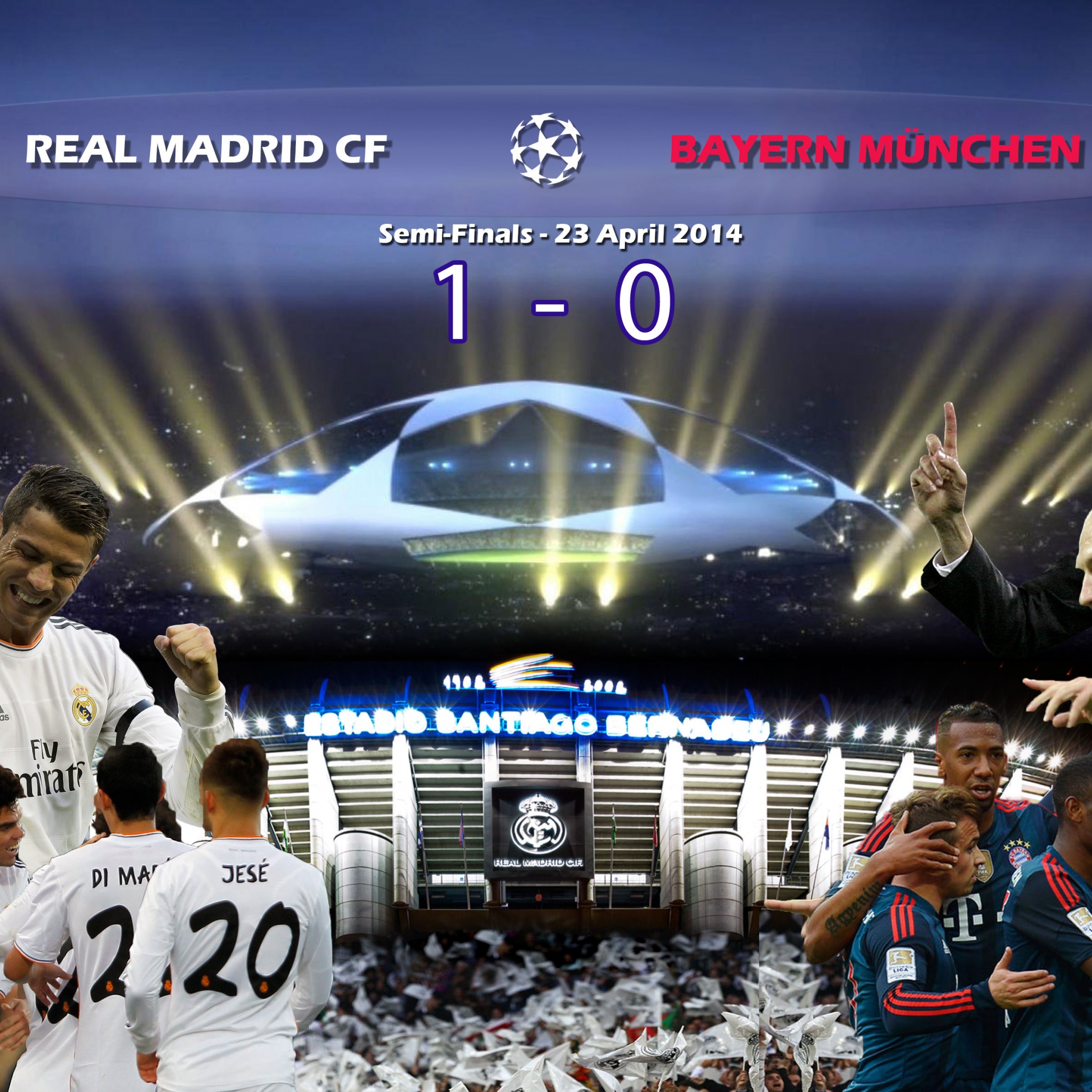 Real Madrid CF Vs FC Bayern Munchen