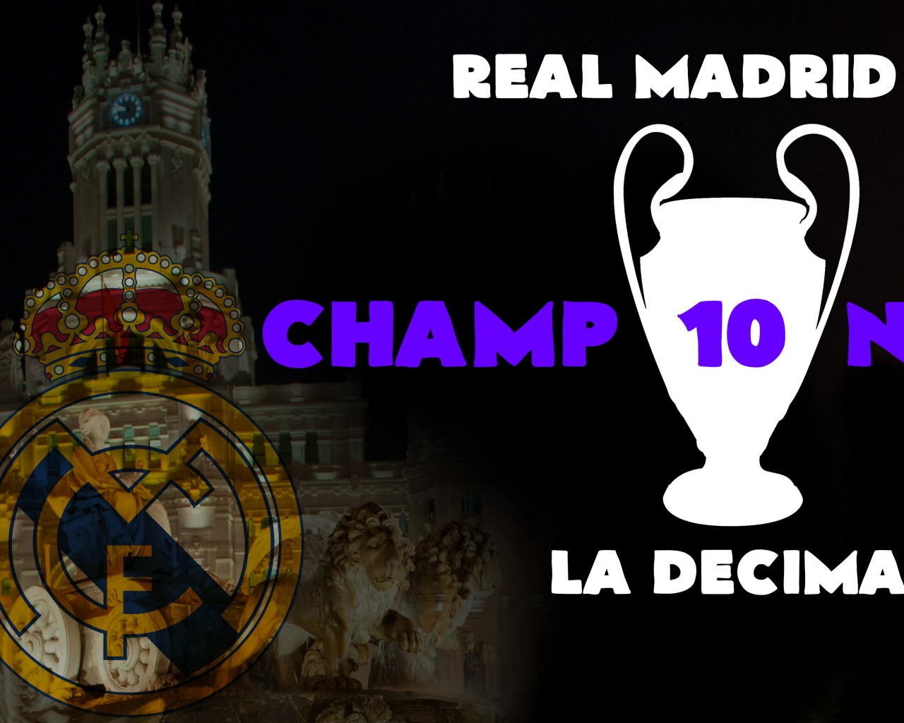 Real Madrid La Decima-Winner 2014 CL