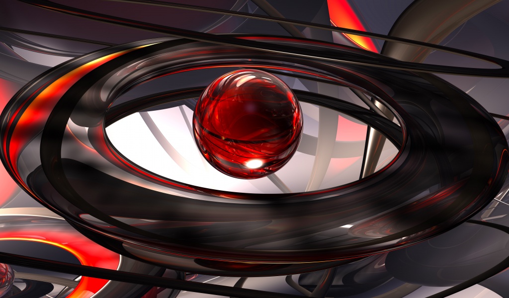 Red And Black Orb