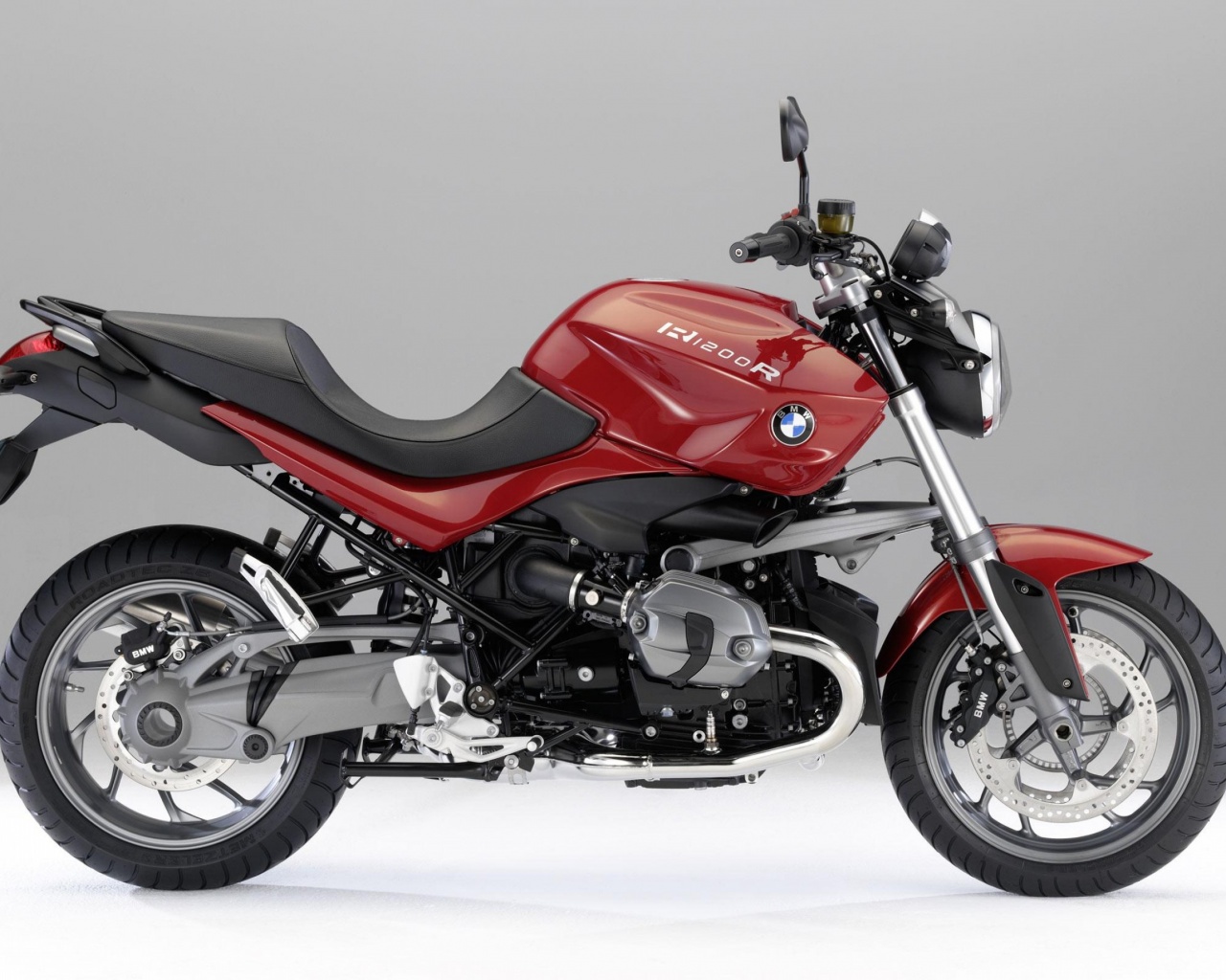 Red BMW R1200R