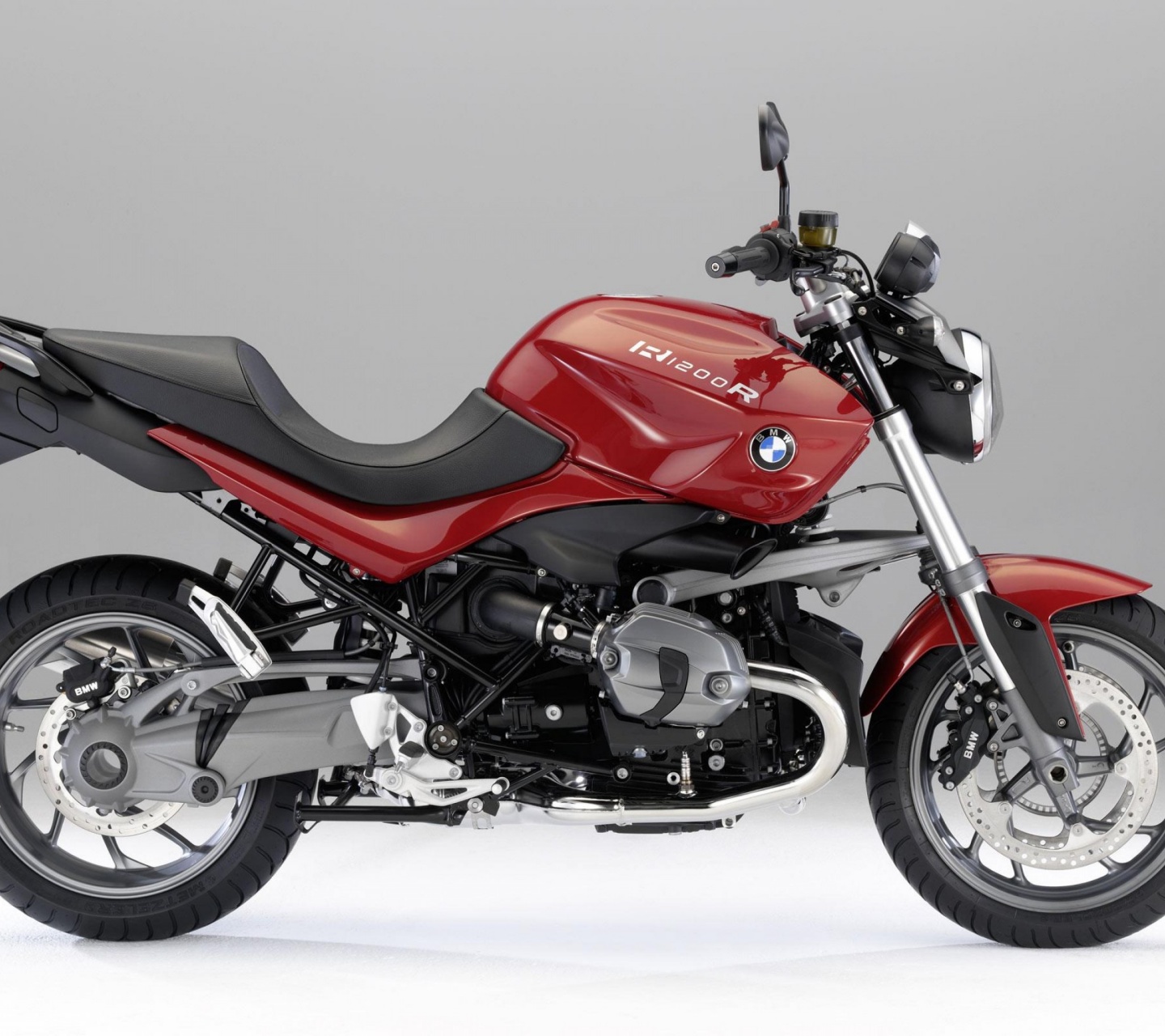 Red BMW R1200R