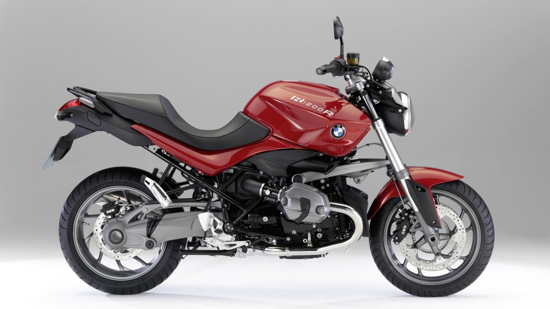 Red BMW R1200R