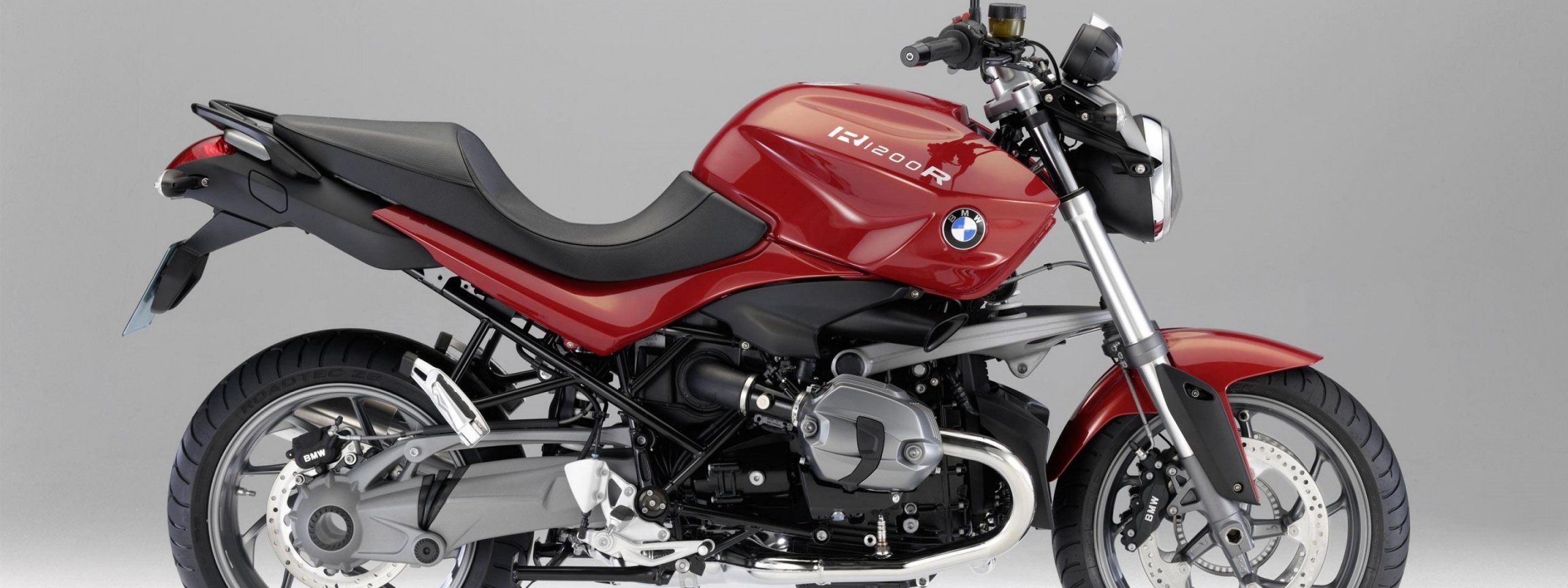 Red BMW R1200R