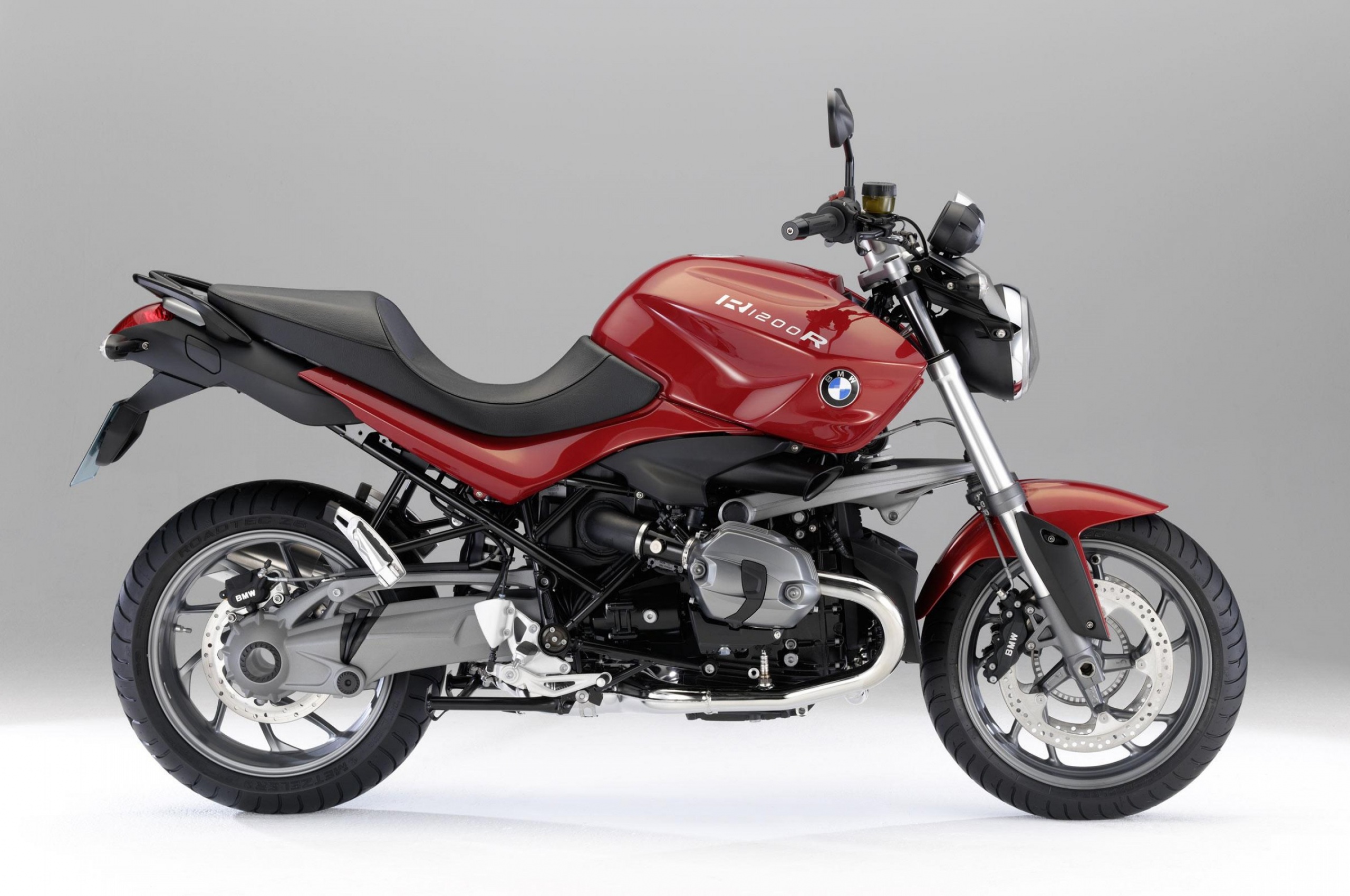 Red BMW R1200R