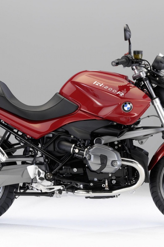 Red BMW R1200R