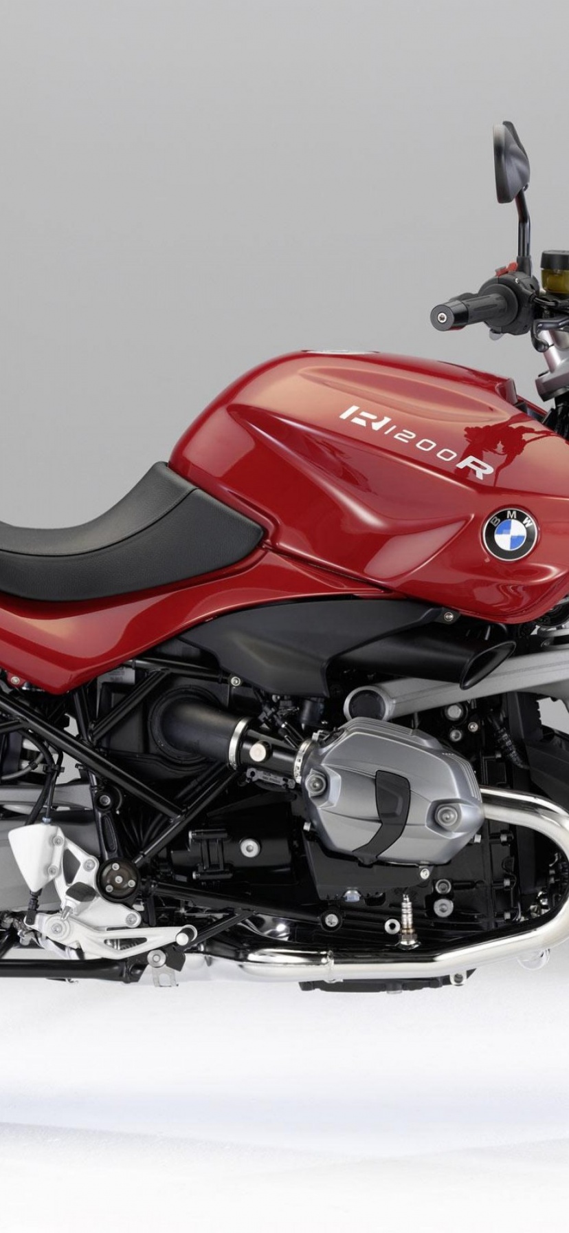 Red BMW R1200R