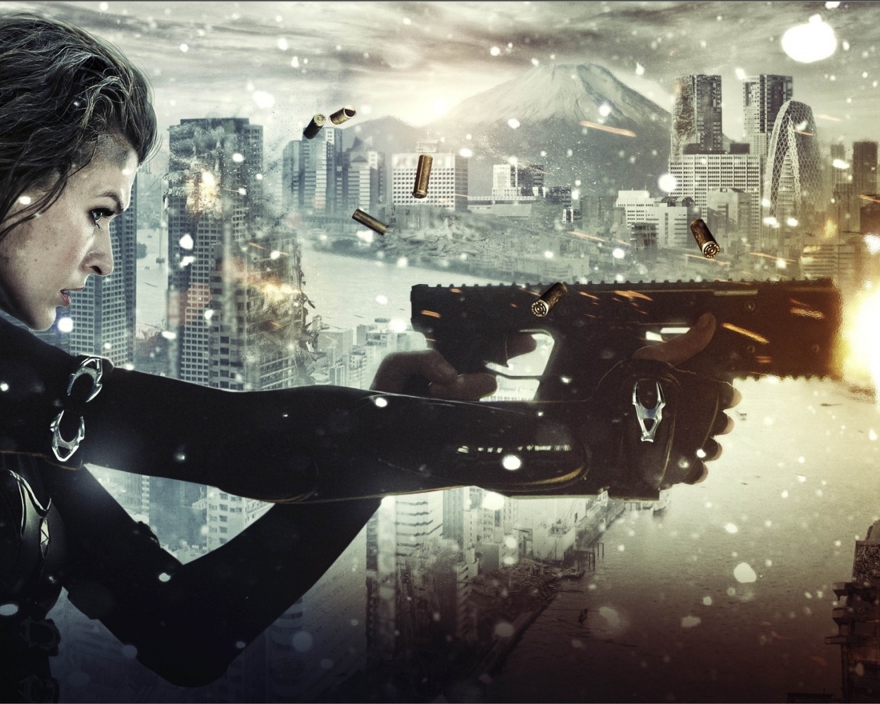 Resident Evil Retribution Movies Screen