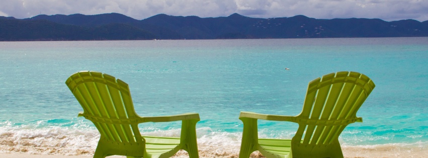 Resting On The Beach