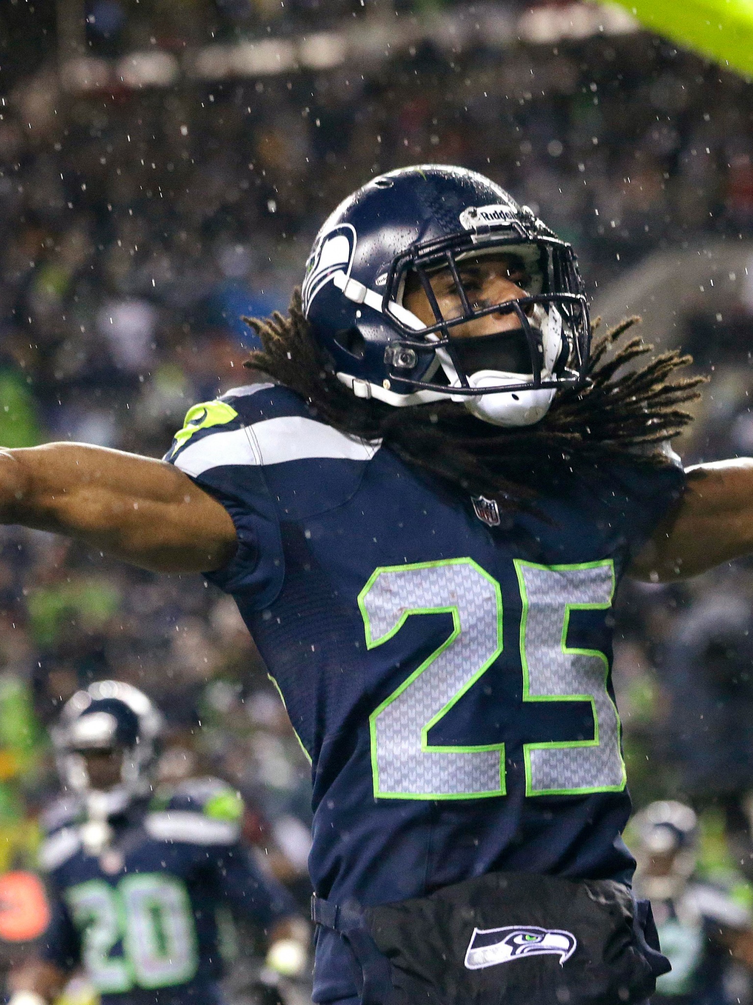 Richard Sherman Celebration