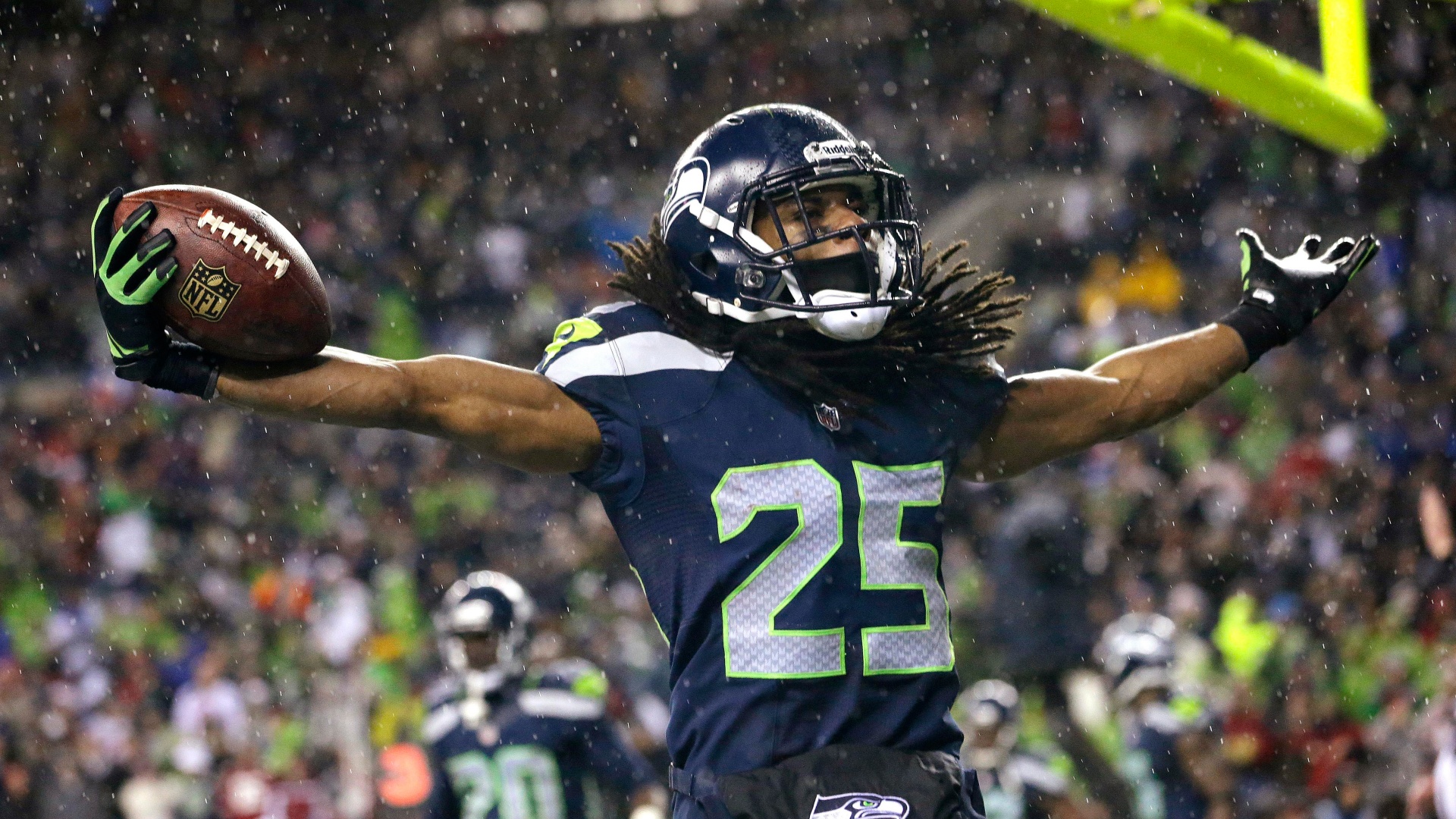 Richard Sherman Celebration