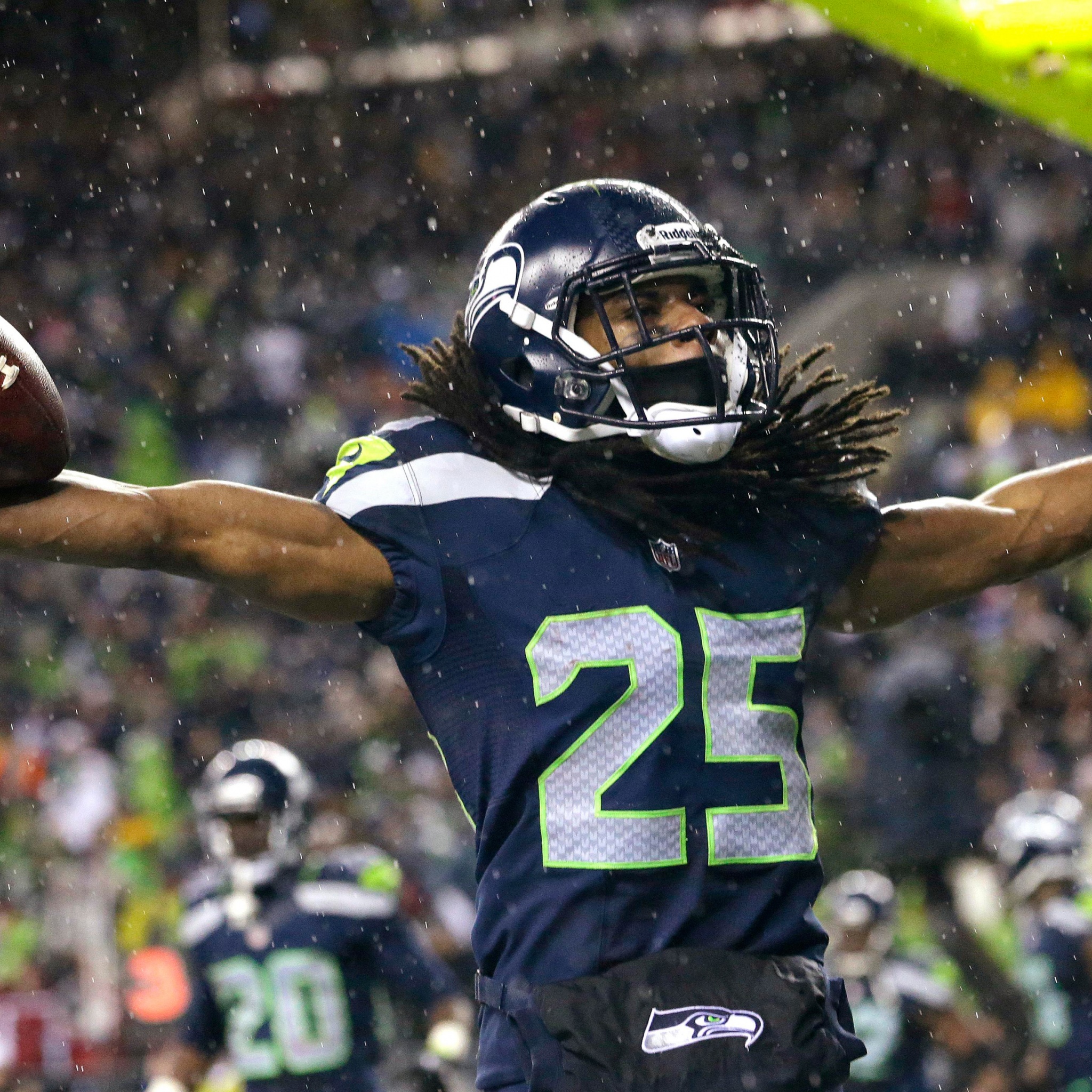 Richard Sherman Celebration