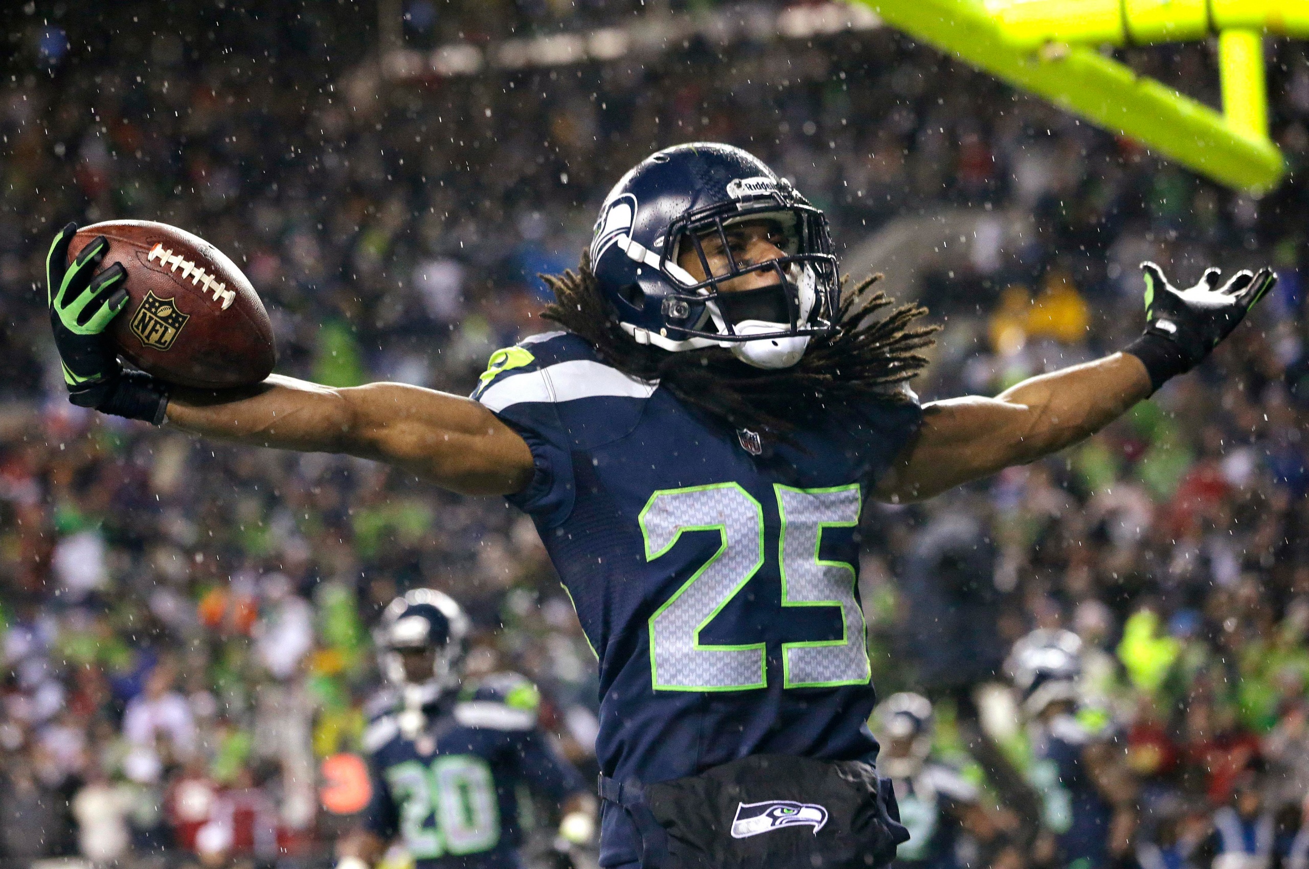 Richard Sherman Celebration