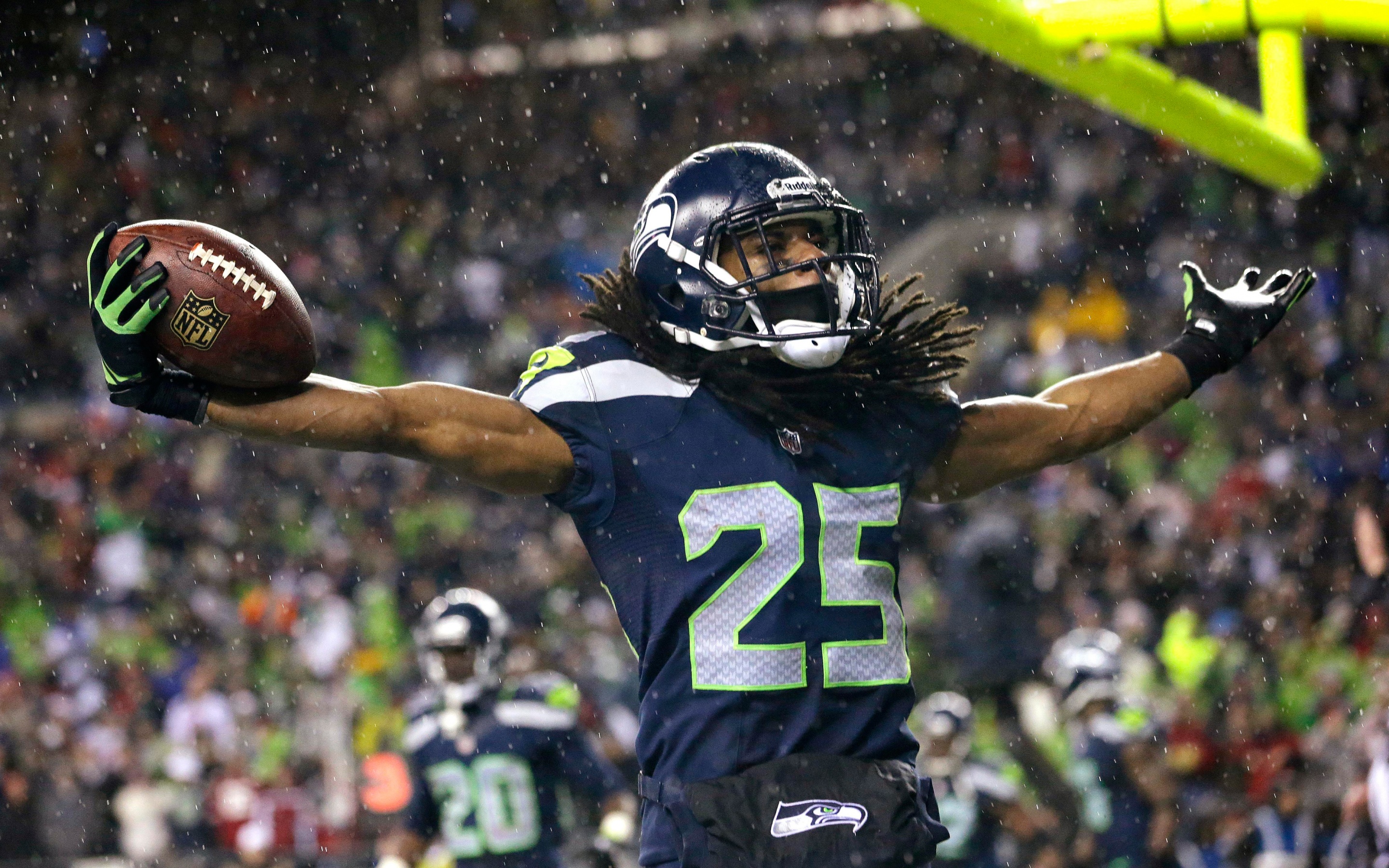 Richard Sherman Celebration