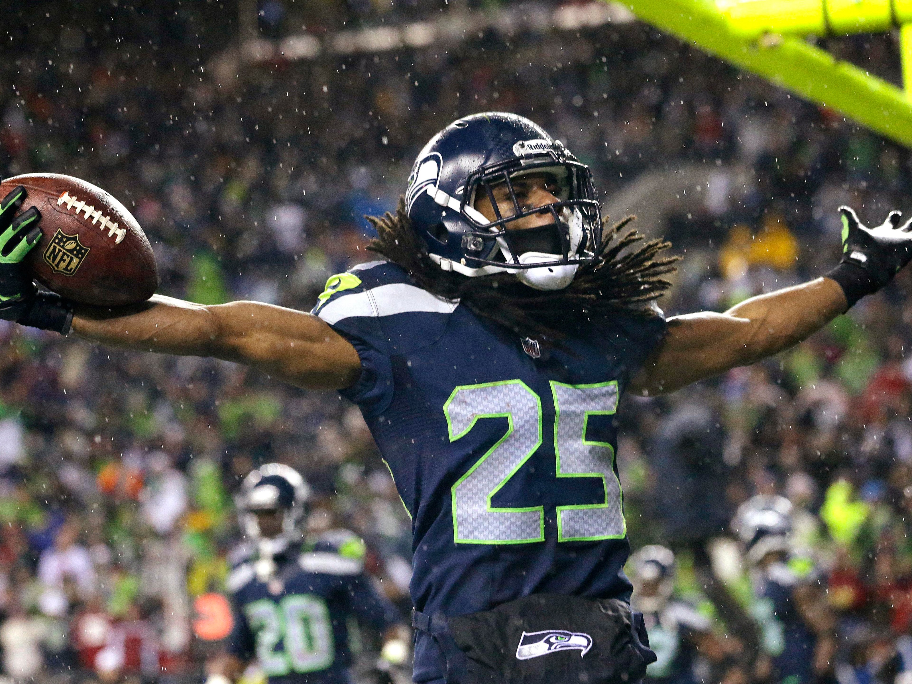 Richard Sherman Celebration