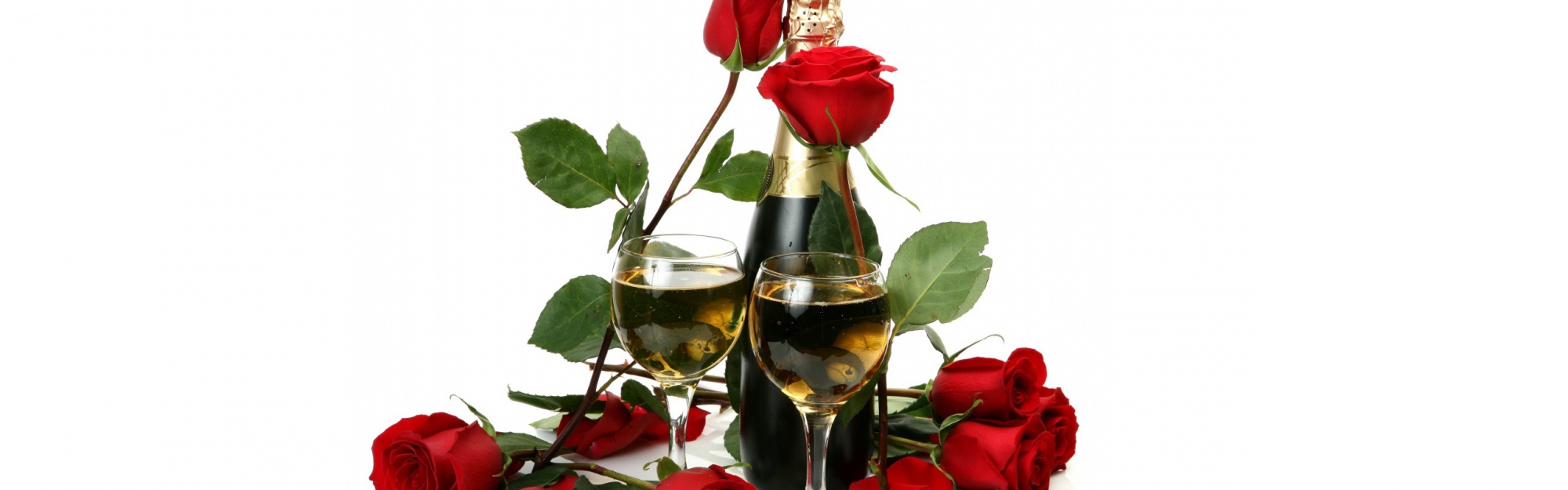 Roses And Champagne For Womens Day