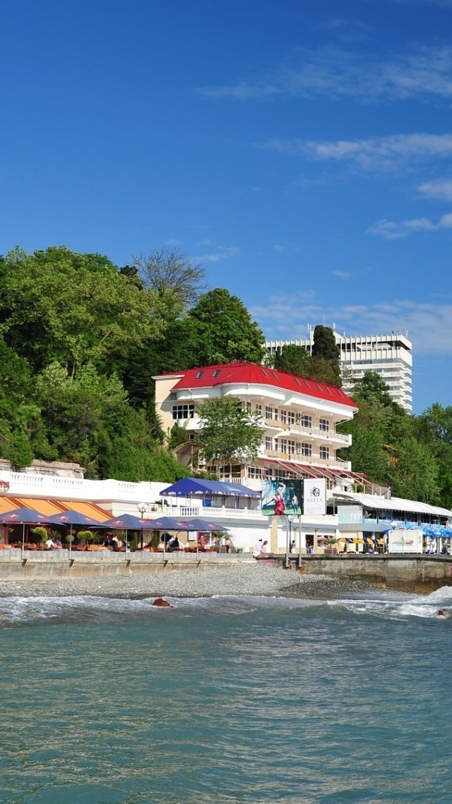 Russia Sochi Sea Building