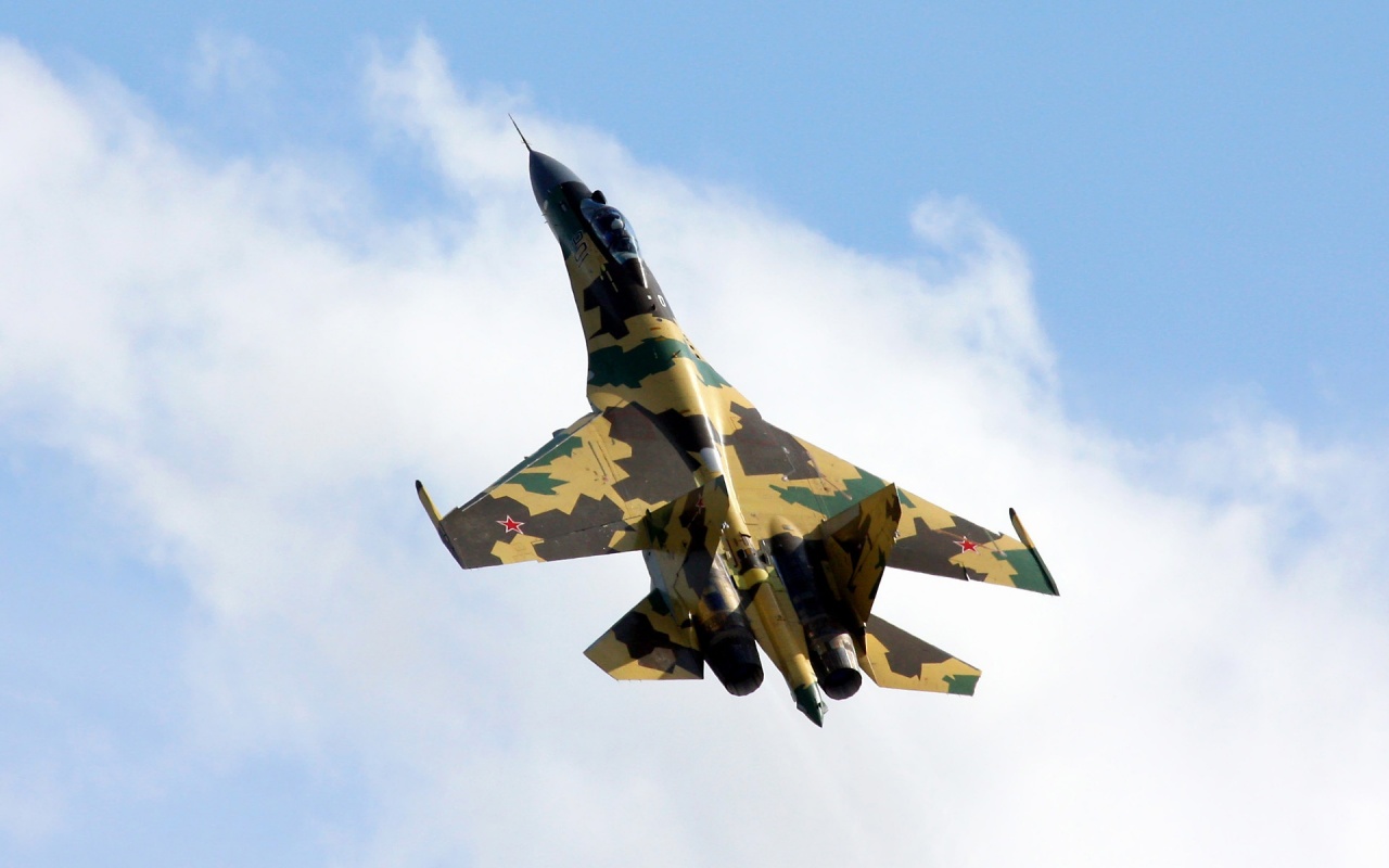 Russia Su 35 Camouflage Fighter