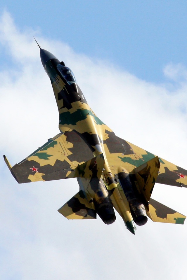 Russia Su 35 Camouflage Fighter